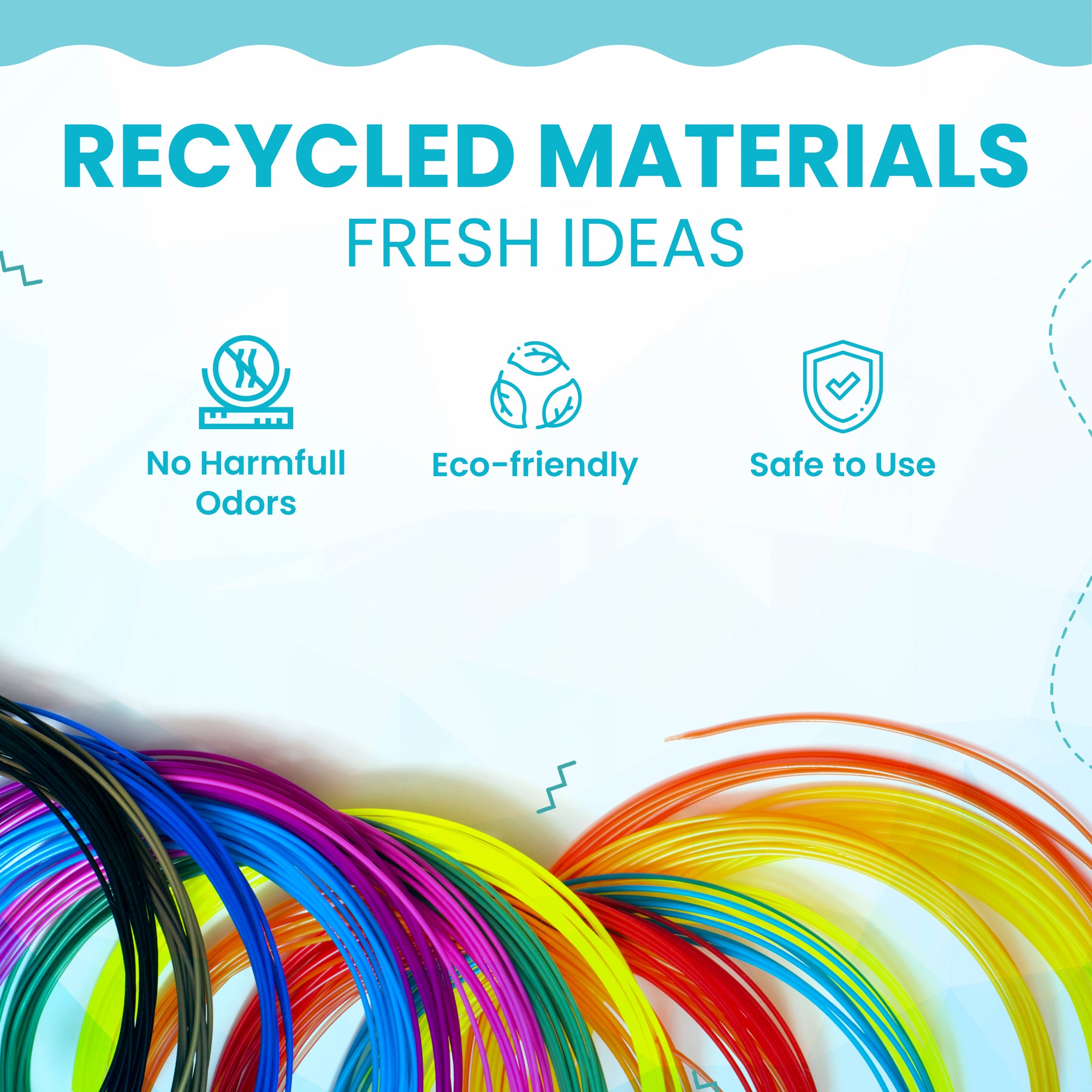 Filament Refill - 100m (328 ft) - 10 Colors